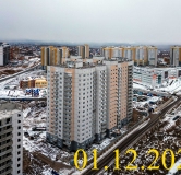 Ход строительства дома 11 в Микрорайон Нанжуль-Солнечный -