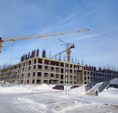 Ход строительства дома 16 в ЖК Богатыри -