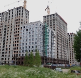 Ход строительства дома 3.3, 1 этап в ЖК Станция Спортивная -