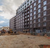 Ход строительства дома корпус 2.1, 2.2 в ЖК Лермонтовский 54 -