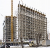 Ход строительства дома 1 в ЖК Страна.Энтузиастов -