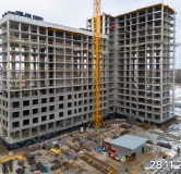 Ход строительства дома № 1 (1713) в ЖК Сибирский -