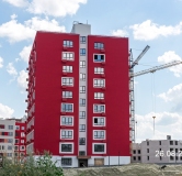 Ход строительства дома 2.3 в ЖК Кантри -