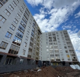 Ход строительства дома 4 в ЖК Май -