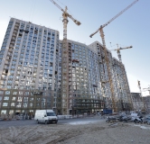 Ход строительства дома Литер 9 в ЖК Левобережье -