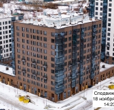 Ход строительства дома к 18 в ЖК Сподвижники -