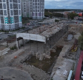 Ход строительства дома 1 в ЖК Комсомольский -