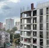 Ход строительства дома 1 в ЖК Ньютон. 745 -