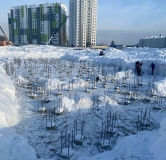 Ход строительства дома 6 в ЖК ЭКО-квартал на Кедровой -