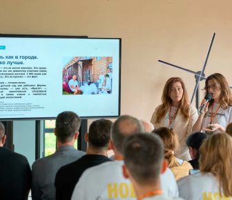 Представлена реализованная концепция благоустройства загородного поселка «Фрегат»