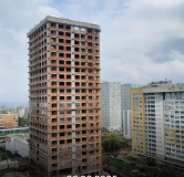 Ход строительства дома 2 в ЖК Аурум -