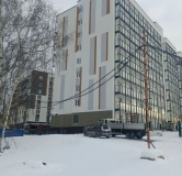 Ход строительства дома 12.1, 12.2 в ЖК Зеленая Горка -