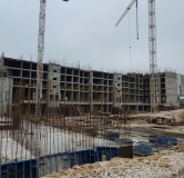 Ход строительства дома 1.1 в ЖК На Высоком берегу -