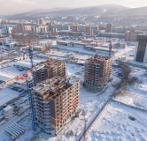 Ход строительства дома 28.1 в ЖК Новый Портовый -