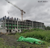 Ход строительства дома 4 в ЖК Легенда -