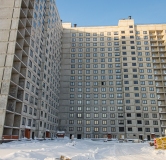 Ход строительства дома 1.3.1, секции А,Б,В в ЖК Новая Дема -