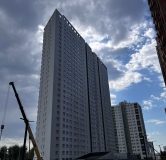 Ход строительства дома 9 в ЖК 9 Космонавтов -