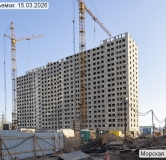 Ход строительства дома Корпус 1.1 в ЖК Морская Миля -