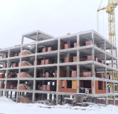 Ход строительства дома 7 в ЖК 5 Баллов Парк Эко Кварталов -