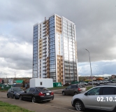 Ход строительства дома 45 в ЖК Высота 45 -