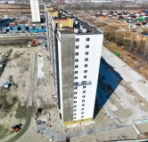 Ход строительства дома 11 в ЖК Радуга Сибири -
