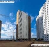 Ход строительства дома 132, корпус 216.1 в ЖК Цветной Город -