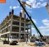 Ход строительства дома 50 в ЖК Фриссон -