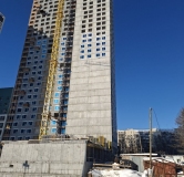 Ход строительства дома 26, секция 3,4 в ЖК Б-26 -