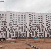 Ход строительства дома секция Г в ЖК Новая Дема -