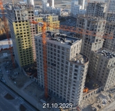 Ход строительства дома ГП-7 в ЖК Айвазовский City -