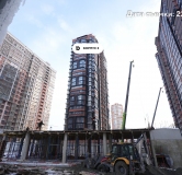 Ход строительства дома Литер 3 в ЖК Рекорд 2 -