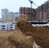 Ход строительства дома № 2 в КД Резиденция -