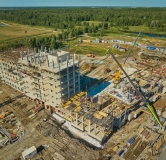 Ход строительства дома 14 в ЖК Город L-Town -