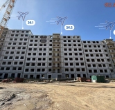 Ход строительства дома 26 в ЖК Авиатор (Авиатоr) -